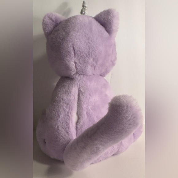 FAO Schwarz Glow Brights Kittycorn Plush Lights Sounds Purple Unicorn Cat Purrs - Picture 3 of 7